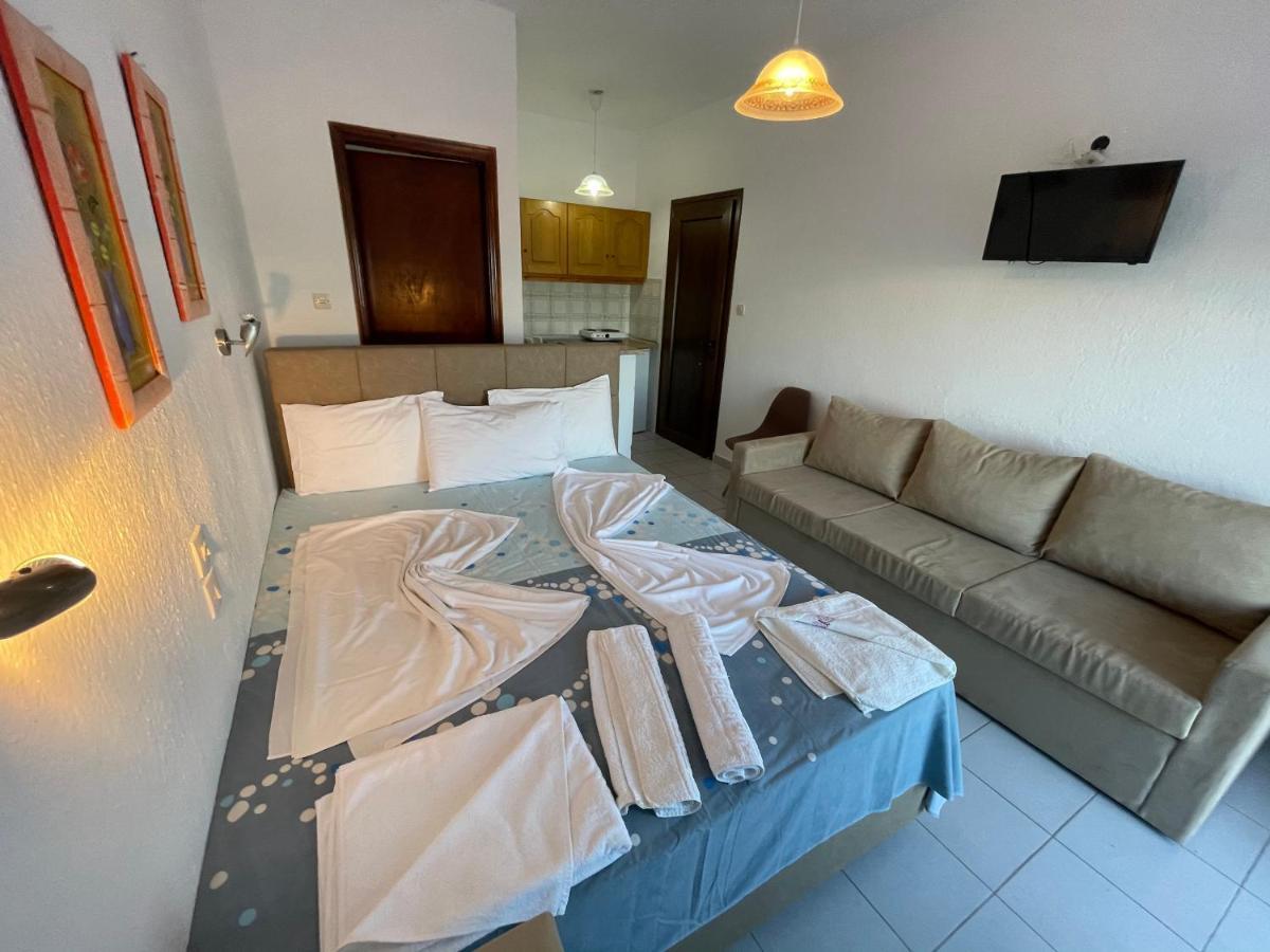 Theano Studios Paralia Sikias Dış mekan fotoğraf